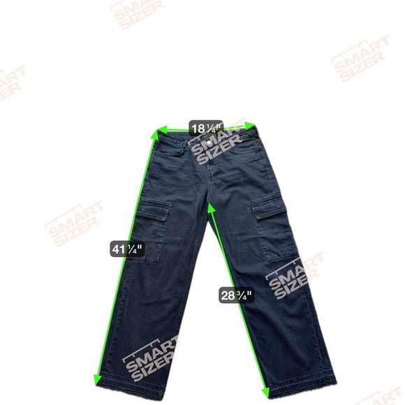 Mango POCKET CARGO JEANS size 12 - Picture 10 of 13